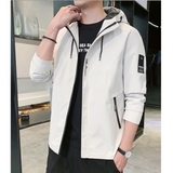 SHANGDU#JK-2089  簡約連帽風衣外套    JJ2