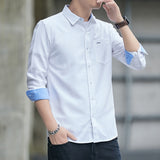 YEQIU#9629  撞色袖子長袖shirt JJ2