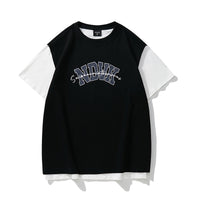 2025年 04月 1 日  BJD#25015   假兩件英文字Tee JJ