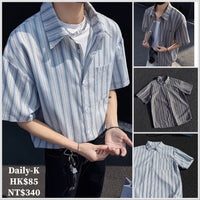 2025年 04月 1 日   DSJD A001# CD5476 間條短袖shirt JJ2