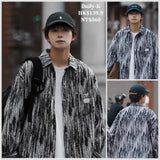 DSJD A170 # C218 幻彩色偏厚身shirt