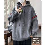 2025年 11月 1 日  GUOJI 20106 # 5692   袖撞色邊連帽冷衫 JJ2