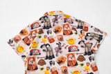 YIJIA #  5509   卡通狗圖案短袖shirt