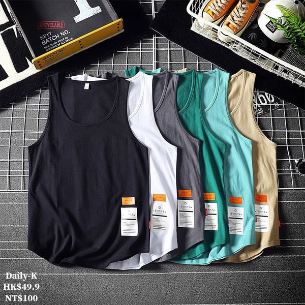 DSJD A007  #  B3903  簡約多色背心 JJ2