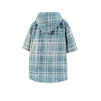 2025年 04月 1 日   DSJD A001  #CD5478   連帽格紋shirt JJ2