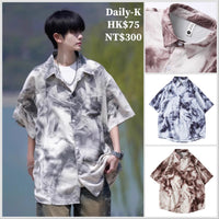 2025年 05月 1 日  HONGYU#CS2502 幻彩花紋短袖Shirt JJ2