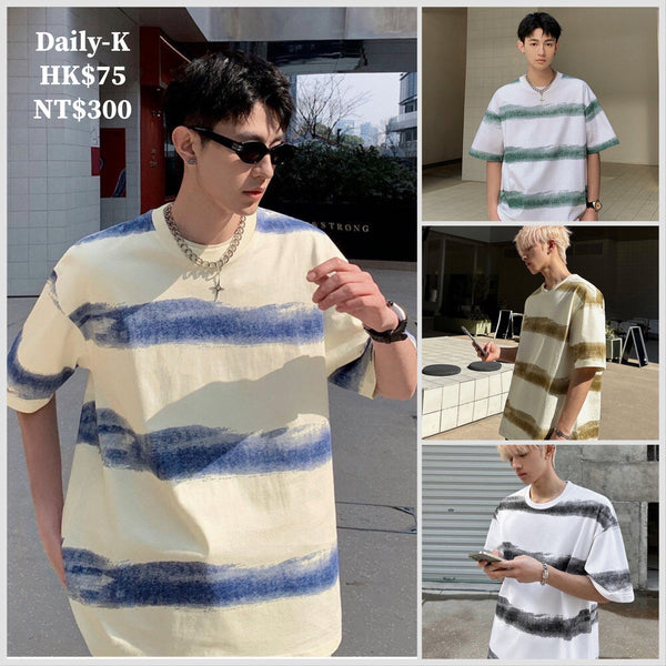 2025年 05月 1 日  DSJD A102#X6072  橫間短袖Tee JJ