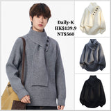 2025年 11月 1 日   WANG-E # WE25736   連頸巾冷衫毛衣 JJ2