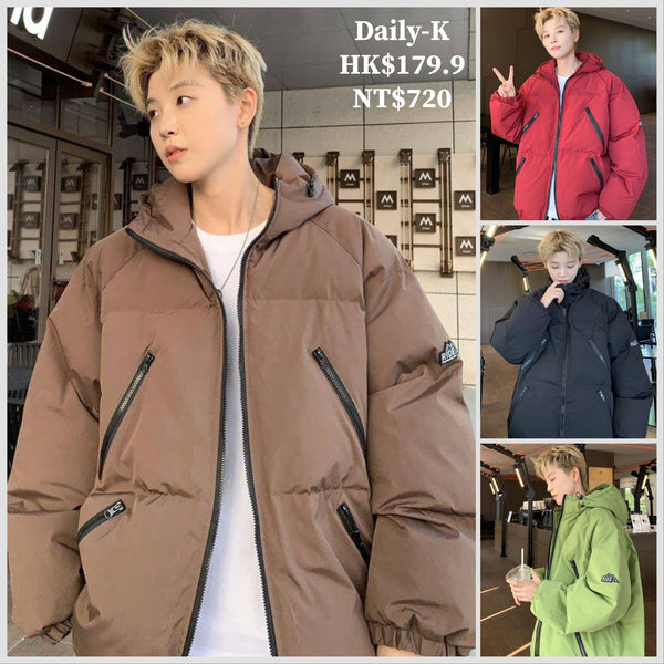 2024年 12月  1 日   DSJD A028  #  MSMY888   拼拉鍊棉外套 JJ