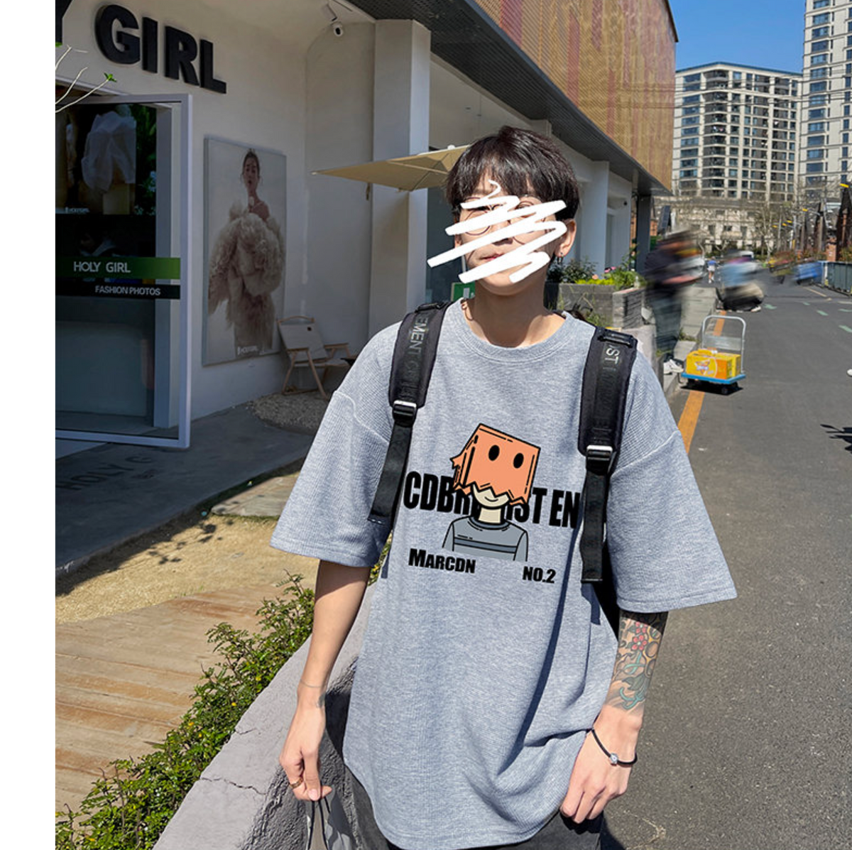 DSJD B371 # HDX466 卡通男圖案短袖Tee JJ2 – Daily-K Webstore