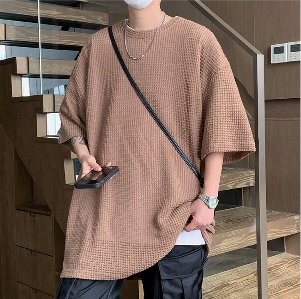 DSJD A141# T9050 小格紋短袖Tee JJ2 – Daily-K Webstore