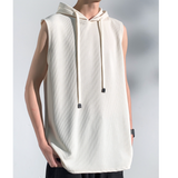 FJ- MENGTU #  MT-2424  暗紋連帽背心 JJ