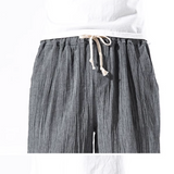 QTDX 788 # M75     棉麻7分褲