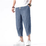 QTDX 788 # M75     棉麻7分褲