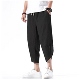 QTDX 788 # M75     棉麻7分褲