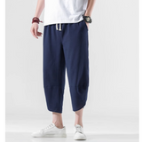 QTDX 788 # M75     棉麻7分褲