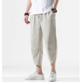 QTDX 788 # M75     棉麻7分褲