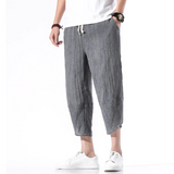 QTDX 788 # M75     棉麻7分褲