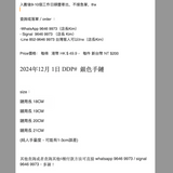 2024年12月 1日 DDP#  銀色手鏈