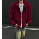 2024年12月 1日  DSJD A059  # JK10071   暗紋zip-up 外套  JJ2