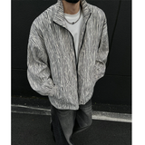 2024年12月 1日  DSJD A059  # JK10071   暗紋zip-up 外套  JJ2
