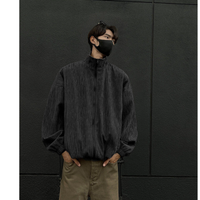 2024年12月 1日  DSJD A059  # JK10071   暗紋zip-up 外套  JJ2