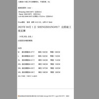 2025年 04月 1 日  SHENGSHANG#817   幻彩紋工裝長褲
