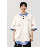 2025年 04月 1 日   DSJD A022 #HT25338  狗仔假兩件polo Tee JJ2