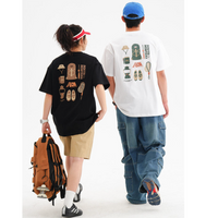2025年 05月 1 日  XHP 27#T1090 戶外風格圖案短袖Tee  JJ