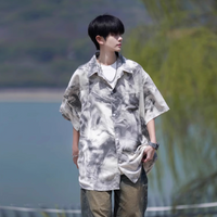 2025年 05月 1 日  HONGYU#CS2502 幻彩花紋短袖Shirt JJ2