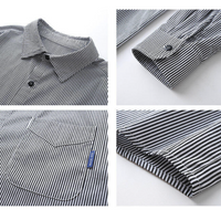 2025年 05月 1 日  DSJD A102#Q2476    間條長袖shirt JJ