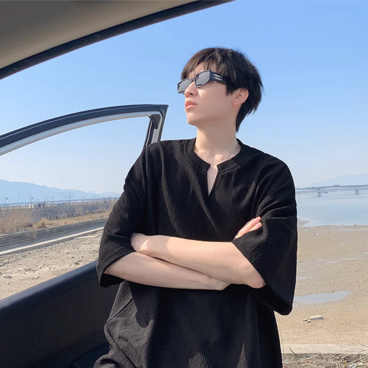 2025年 05月 1 日 DSJD A001#T5112 V領短袖Tee JJ – Daily-K Webstore
