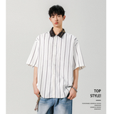 2025年 05月 1 日  DSJD B241#A2086   撞色領短袖shirt