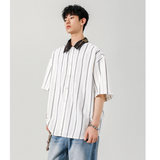 2025年 05月 1 日  DSJD B241#A2086   撞色領短袖shirt