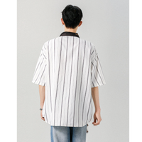 2025年 05月 1 日  DSJD B241#A2086   撞色領短袖shirt