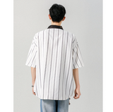 2025年 05月 1 日  DSJD B241#A2086   撞色領短袖shirt