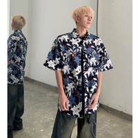 2025年 05月 1 日   DSJD A102 # X6050  花圖案短袖shirt