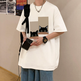 2025年 05月 1 日   DSJD D223A#T2565  貓仔圖案Tee