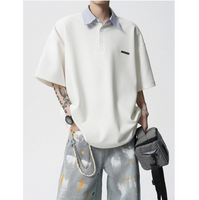 2025年 05月 1 日  DSJD A028# DT2503  假兩件POLO Tee   JJ