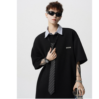 2025年 05月 1 日  DSJD A028# DT2503  假兩件POLO Tee   JJ