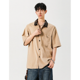 2025年 06月 1 日  DSJD B241 # A2085  撞色領短袖shirt