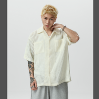 2025年 06月 1 日   YEREN #YR9936   暗紋短袖shirt  JJ