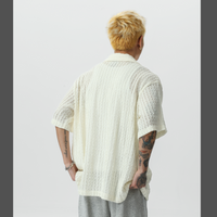 2025年 06月 1 日   YEREN #YR9936   暗紋短袖shirt  JJ