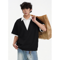 2025年 06月 1 日  ACE# HT10219  假兩件短袖Tee JJ