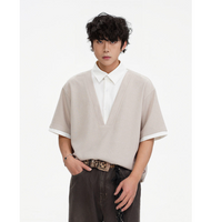 2025年 06月 1 日  ACE# HT10219  假兩件短袖Tee JJ