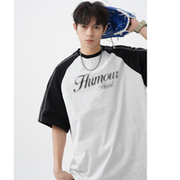 2025年 07月  1 日   HANLU#MT7174     英文字牛角Tee
