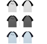 2025年 07月  1 日   HANLU#MT7174     英文字牛角Tee