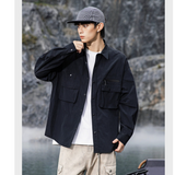 2025年 10月 1 日   XHP A128# 7091  雙口袋長袖shirt