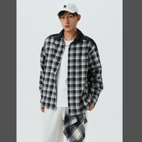 2025年 11月 1 日   YEREN  #  YR9285   撞色領格紋長袖shirt JJ