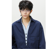2025年 11月 1 日   DSJD A003 #HS2380    假兩件長袖shirt